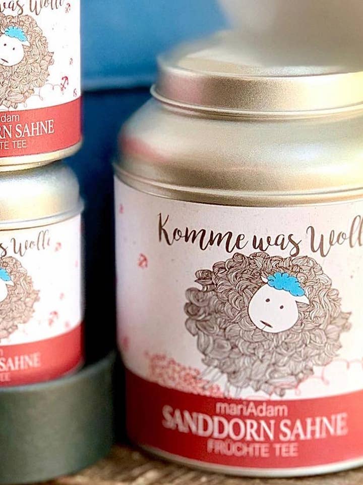 TEA - WOOL | SEA BUCKTHORN CREAM FRUIT TEA for wholesale by HEIMARTLIEBE®