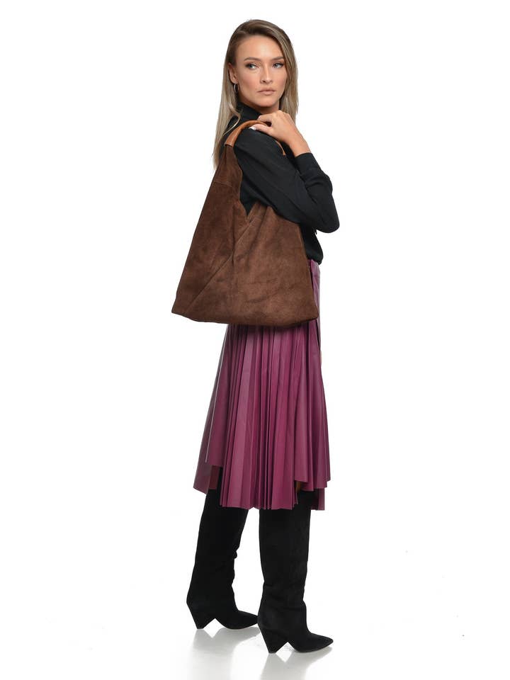 AW25 AL 8166 CASTANHO por atacado de Anna Luchini