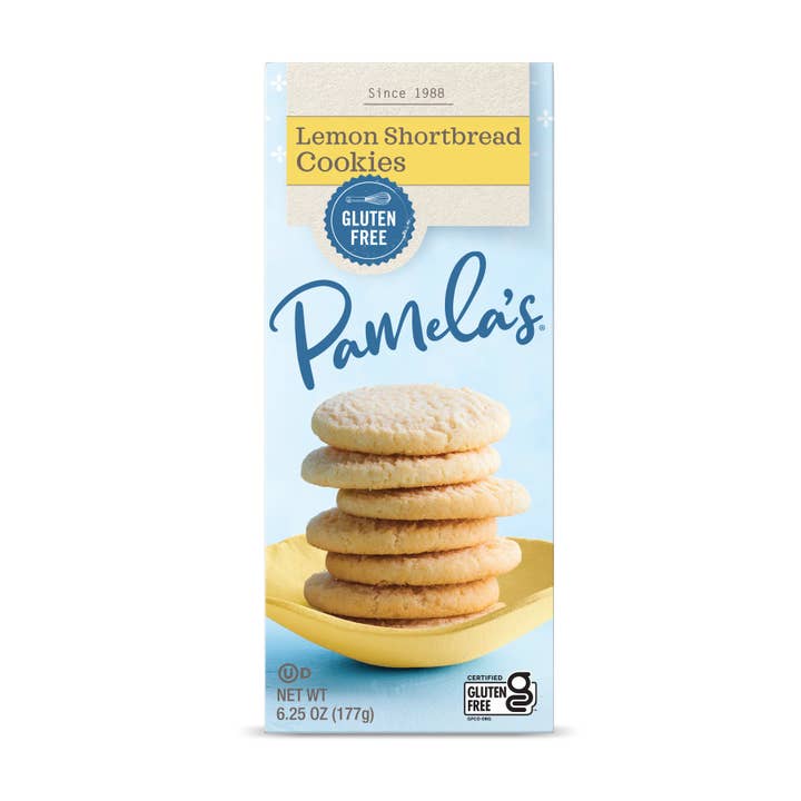 Ancient Harvest and Pamela's - Wholesale Cookie - Pamela's Lemon Shortbread Cookies, 6.25 oz3