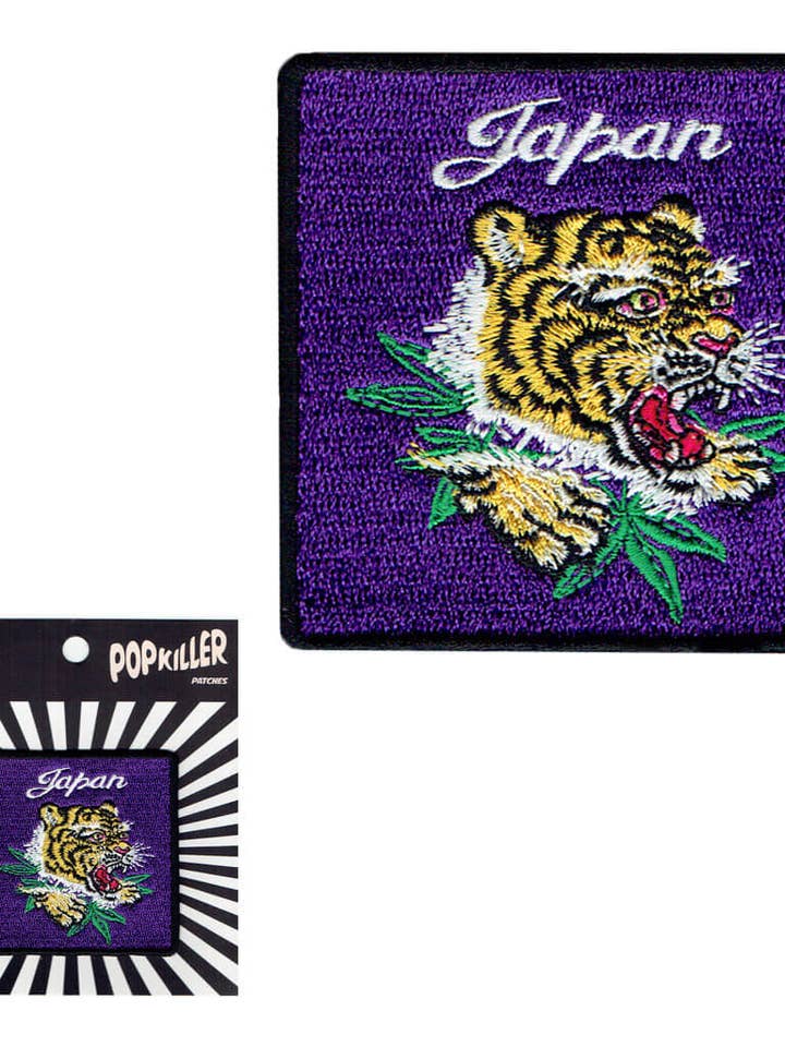 Ska Tiger Sew/Iron on Patch for wholesale by Popkiller