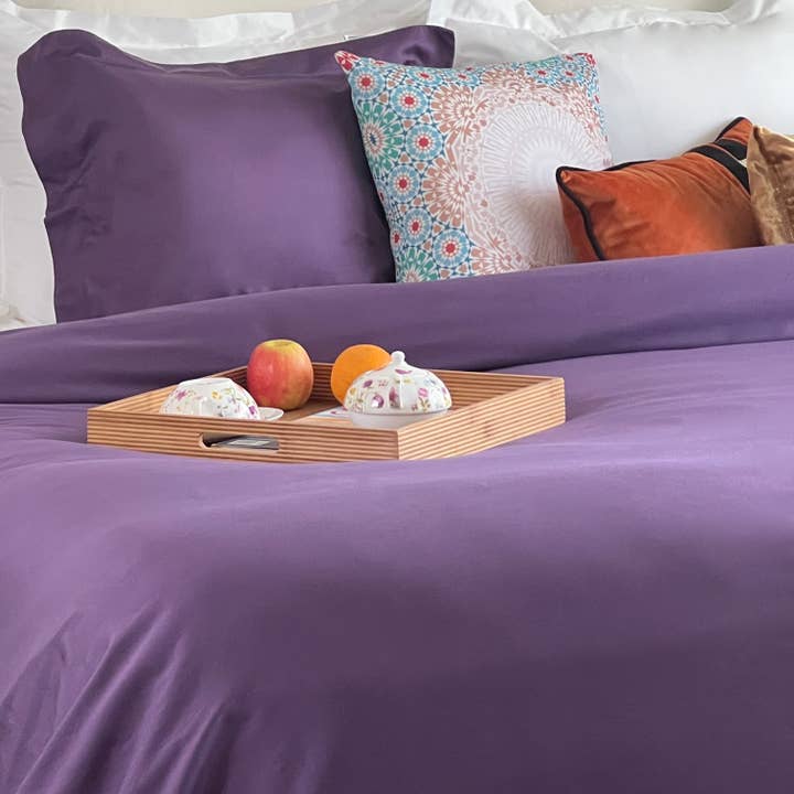 Housse de couette Purple Royale Easy-Change® pour la vente par Beddley