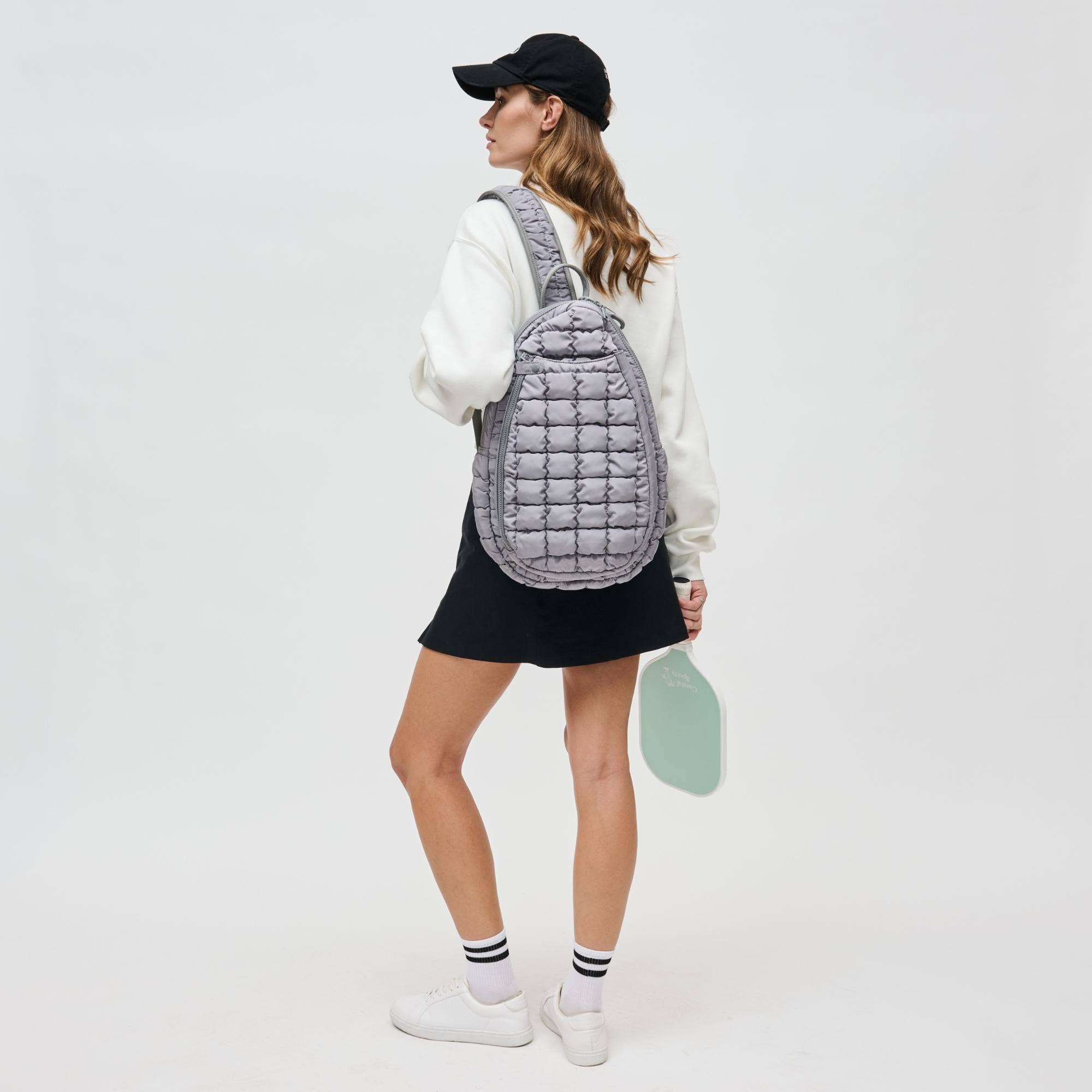 Sol and Selene - Wholesale Crossbody Bag - Women's - Match Point - Quilted Puffer Pickleball-Paddle Tennis Sling9