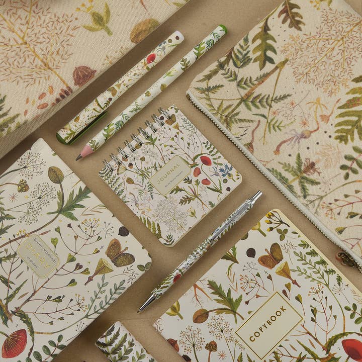 BV by Bruno Visconti - Wholesale Notebook - Greens and Flowers Notebook