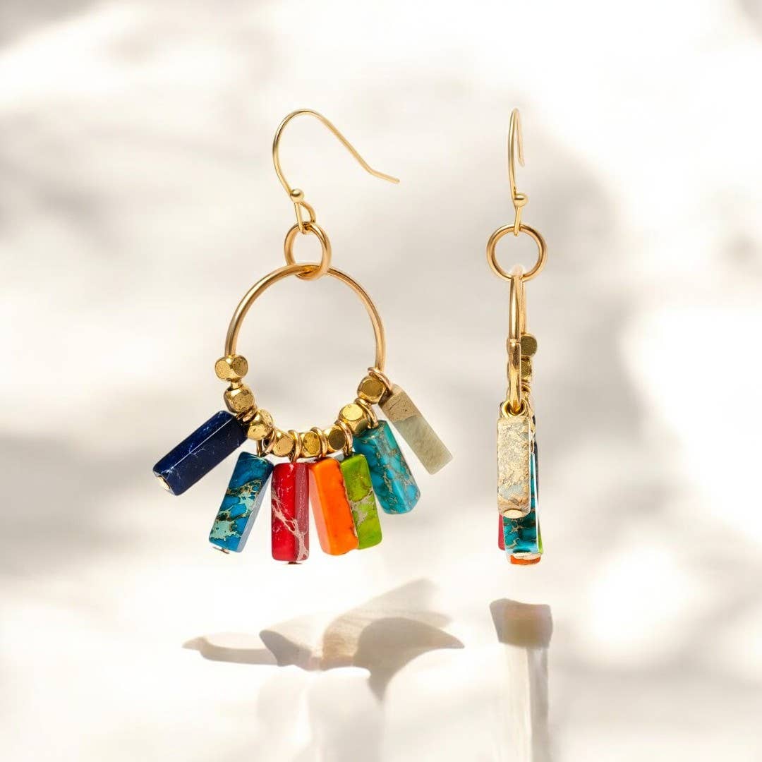 Cape Diablo - Wholesale Dangle Earrings - The Chakra Power Earrings2