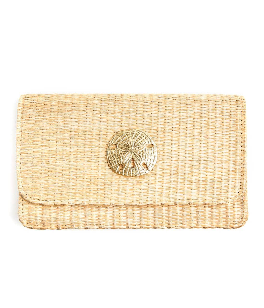 Lisi Lerch - Vente Pochette – femme - Pochette en paille rubis - WS8