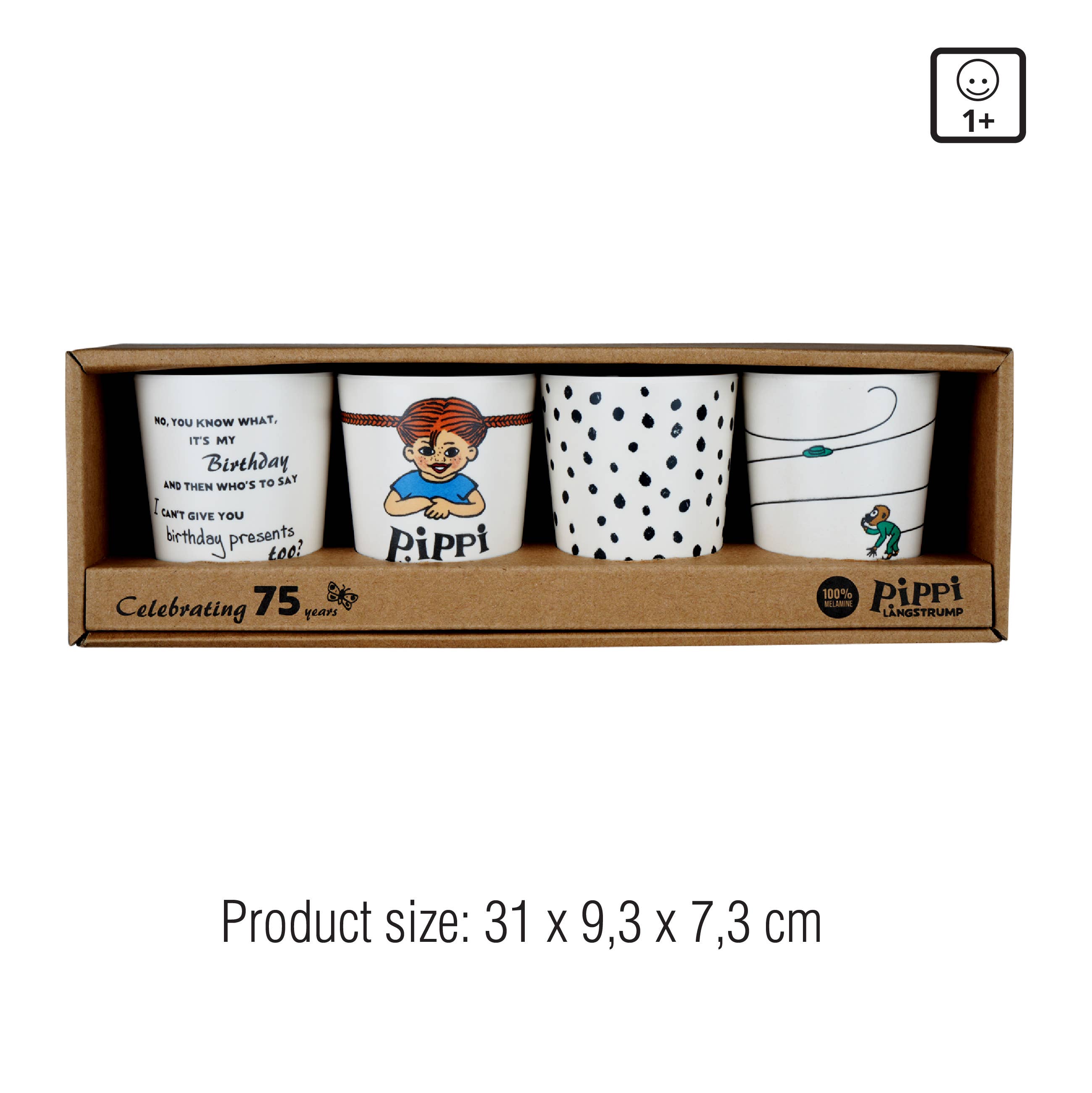 Barbo Toys - Wholesale Drinking Glass/Cup - Kids & Baby - Pippi 4 Tumbler Set2