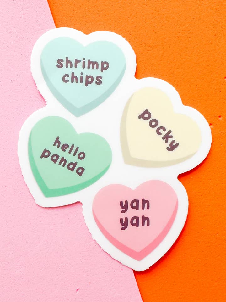 Asian Snacks Vinyl Sticker for wholesale by Nuoc Mami