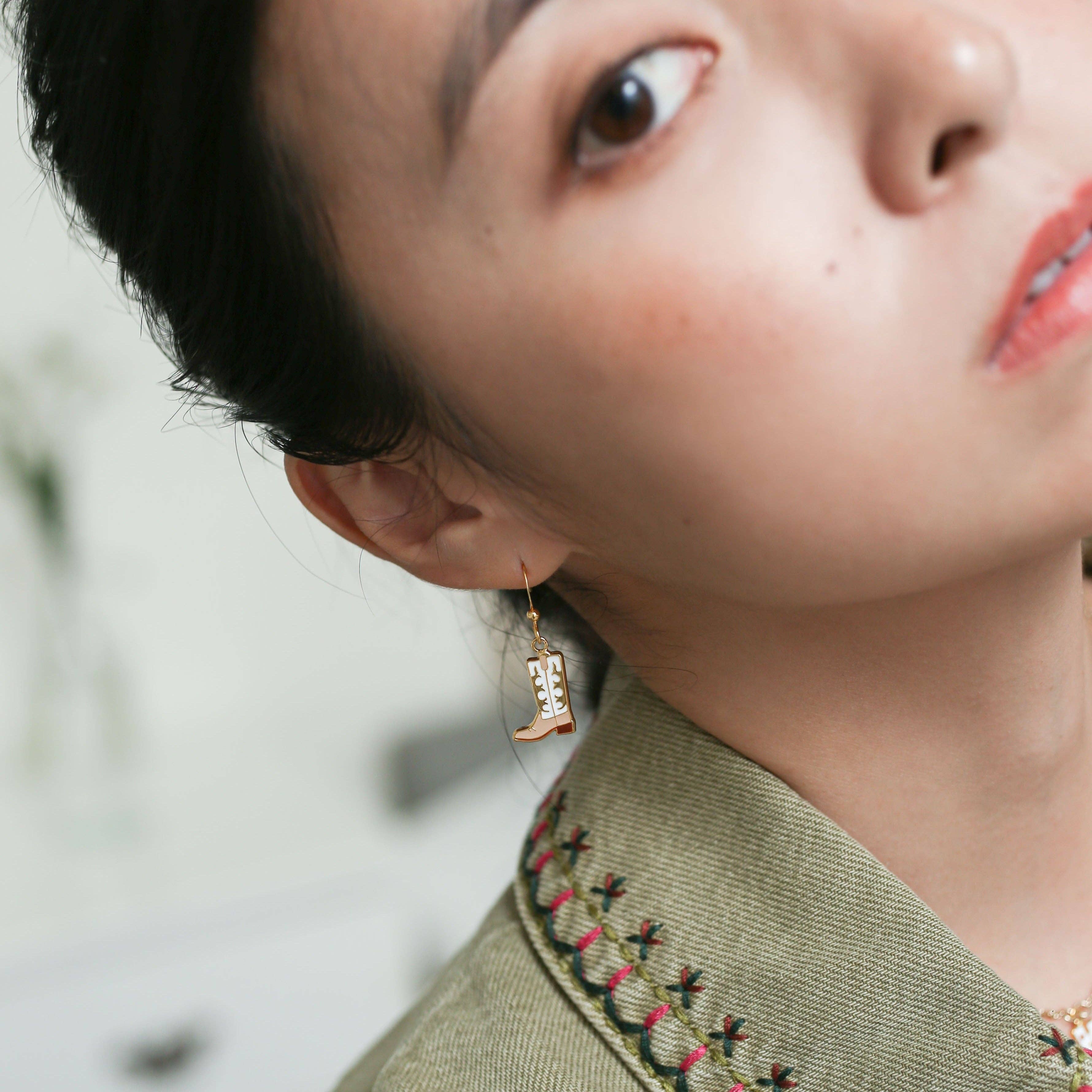 Miss Modi - Wholesale Jewelry Set - Cowgirl Boots Enamel Earrings/ Bracelet/ Necklace7