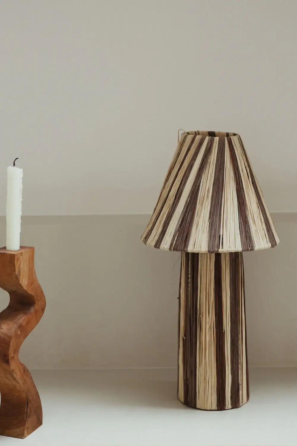 High crafty – wholesale Lampshade – Raffia Lamp Series 2 – Coco | Handwoven Moroccan Raffia Lamp1