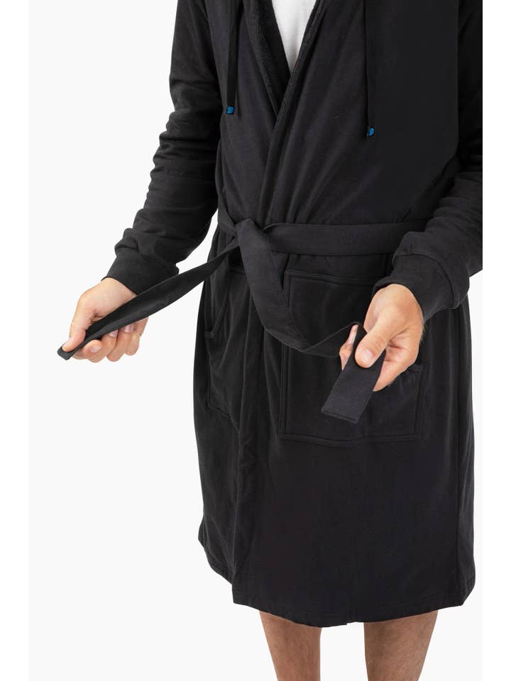 DudeRobe - Venta al por mayor Bata - Hombre - DudeRobe - Albornoz Cómodo para Hombre17