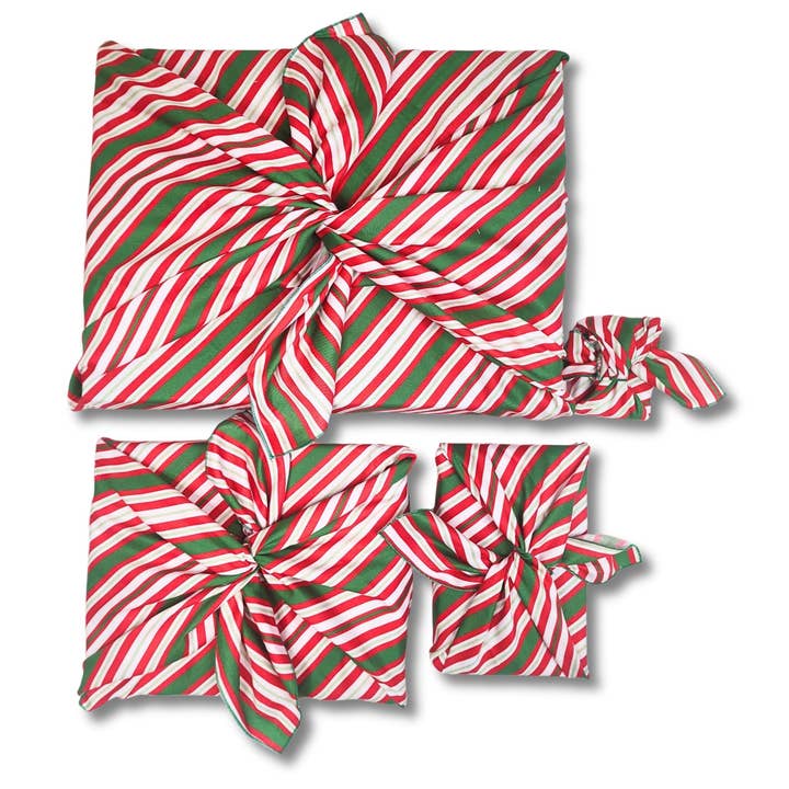 Waste Free Celebrations - Wholesale Flat Wrap - Scandi Julrander - Furoshiki Gift Wrap4