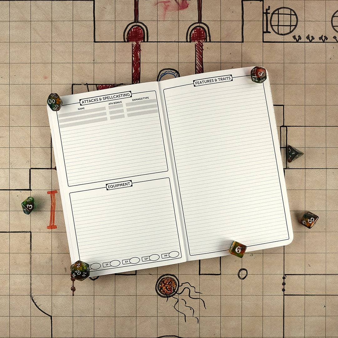 The Raven and the Goose – wholesale Anteckningsbok – Paladin Anteckningsbok - Stor (D&D 5E)4