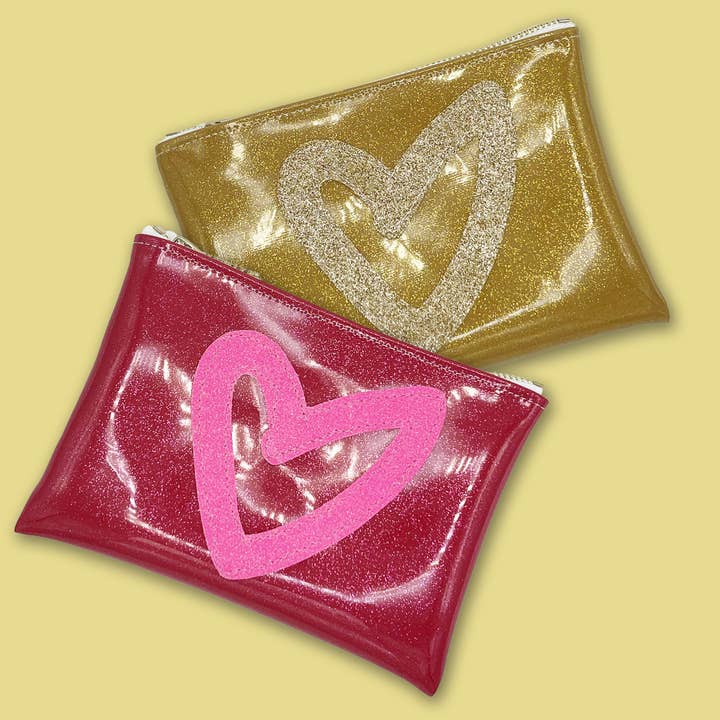 Saint-Valentin 💘 Pochette Midi cœur ! 💘 pour la vente par Julie Mollo!