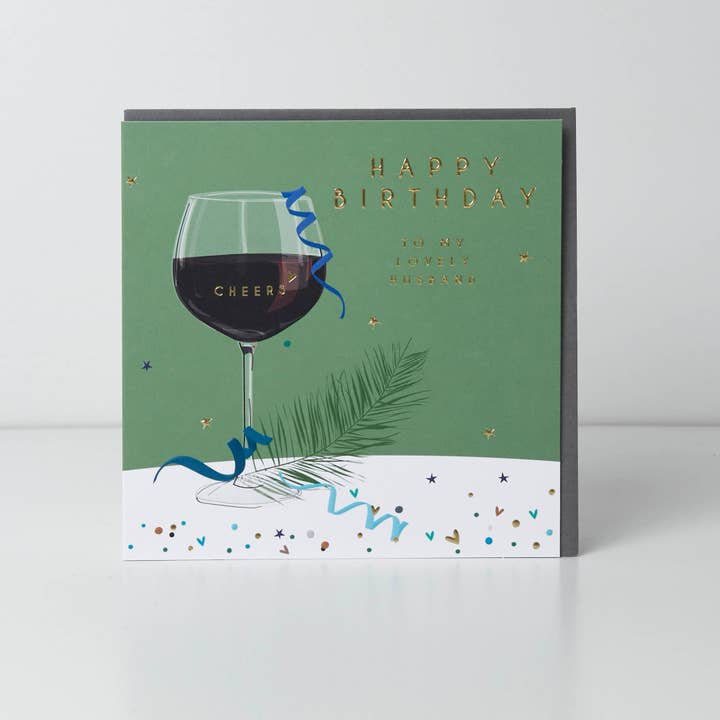 Belly Button Designs - Wholesale Birthday Card - Husband Birthday