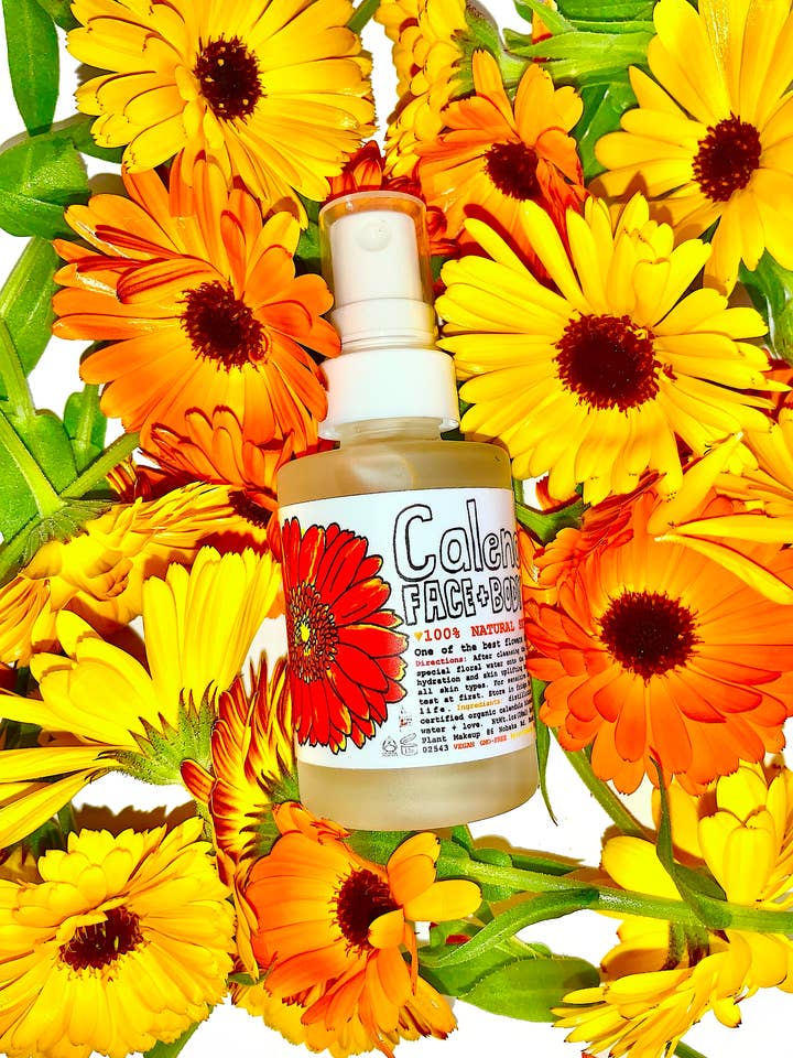 Calendula Face + Body Mist for wholesale by Plant Makeup