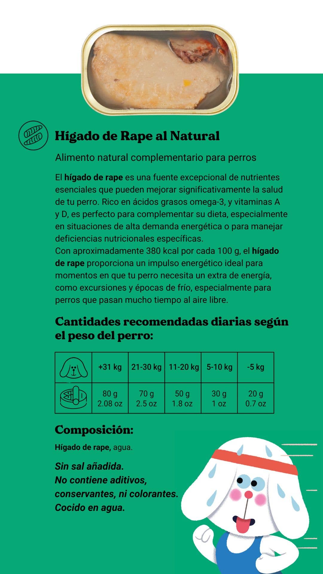 Canumi - Wholesale Pet Food - Dog - Natural monkfish liver in Costa Atlântica6