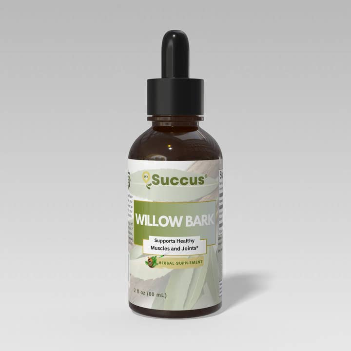 Willow Bark Tincture | Premium Willow Bark Botanical for wholesale by Succus