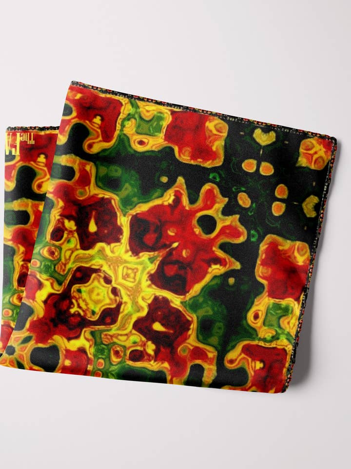 Silk Pocket Square for wholesale by FAD Fashion Art Design