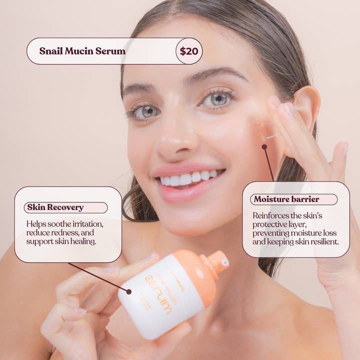 Kara Beauty – wholesale Facial serum/concentrate – Snail Mucin Serum - Advanced Korean Skincare