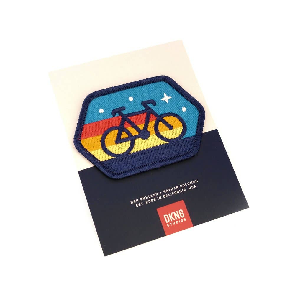DKNG Studios - Wholesale Patch - Cyclist - Embroidered Patch2