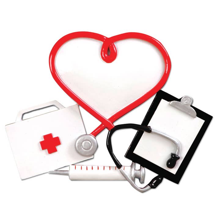 PolarX Ornaments - Wholesale Ornament - Doctor / Nurse Personalized Ornament