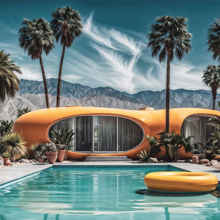 Stampa Fine Art - "Desert Pod" - C. Malsert per la vendita all'ingrosso da parte di Atelier Contemporain