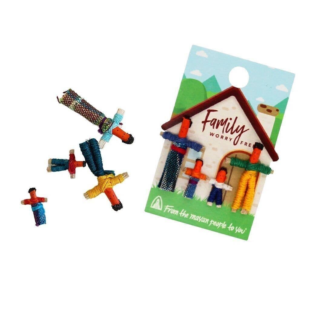 Rex B2B - UK – wholesale Classic toy – Kids – Worry Dolls (Set of 4) - Worry Free Family2