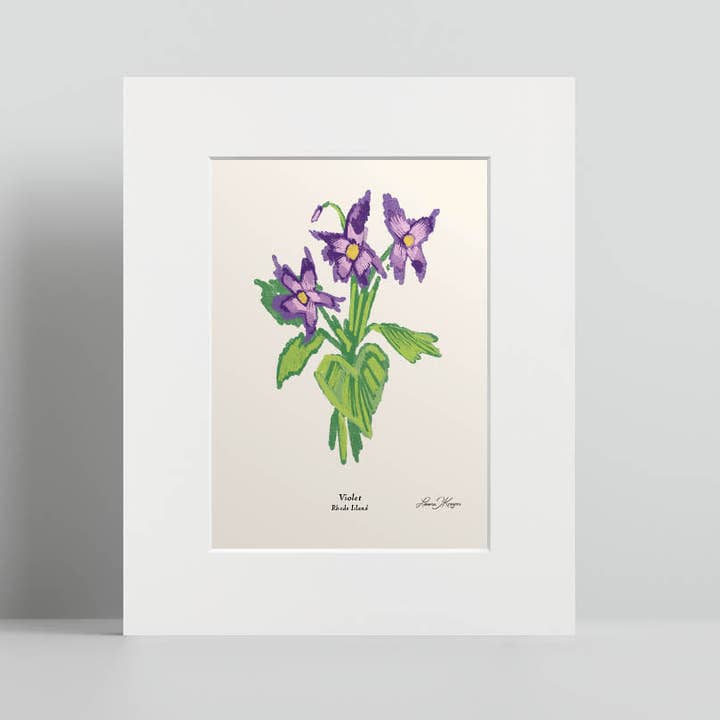 Addvent - Wholesale Art Print - US State Flowers / Small Art Prints38