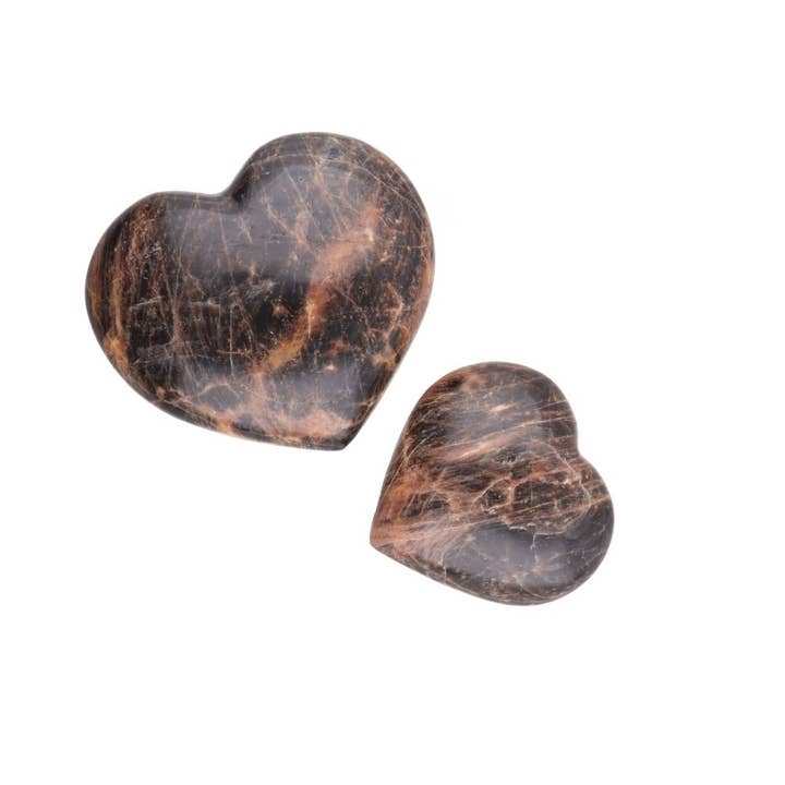 Vives de la Cortada S.L - Wholesale Spiritual Stone/Crystal - Black Adularia Hearts2