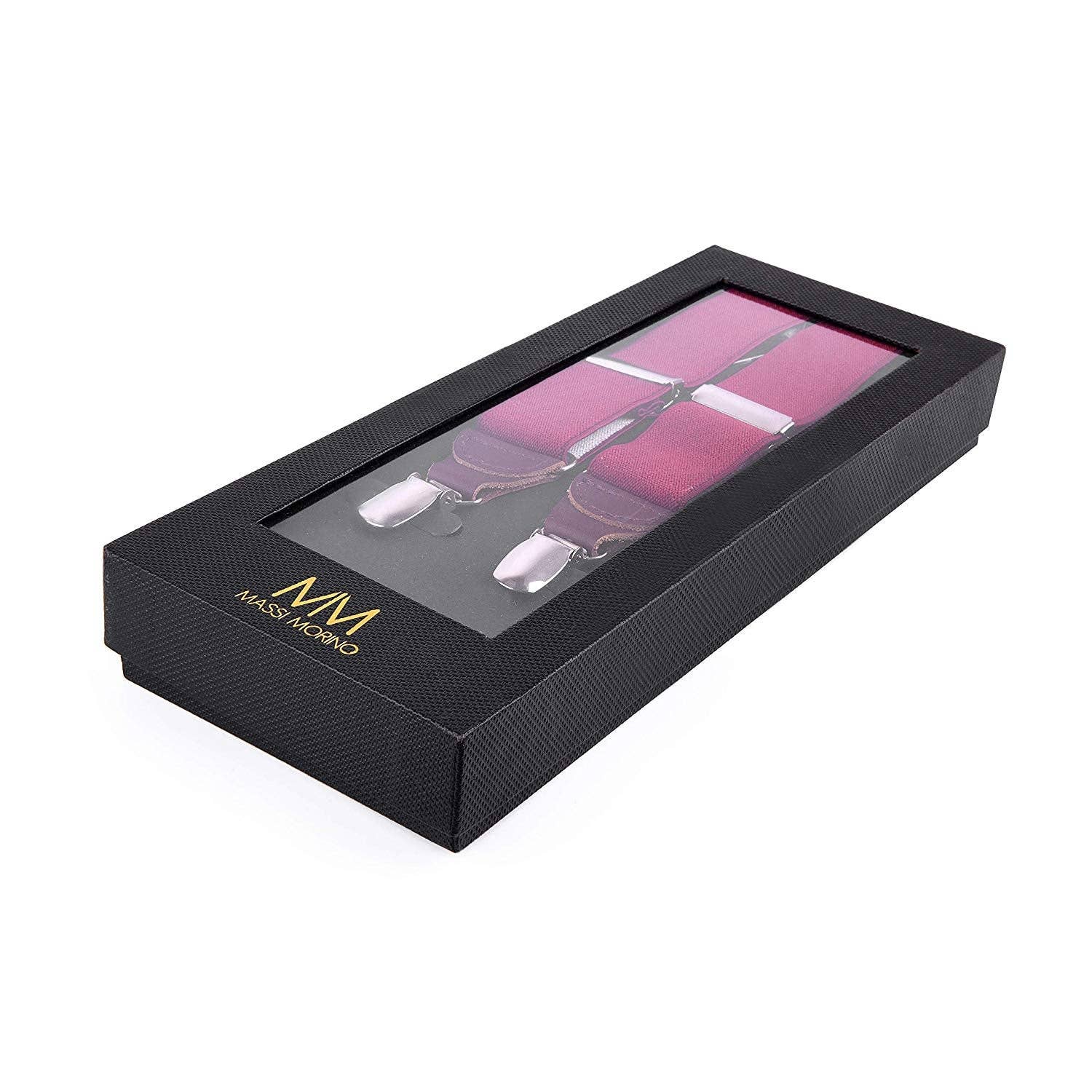 Massi Morino - Wholesale Belt - Men's - Massi Morino® suspenders for men made of genuine leather4