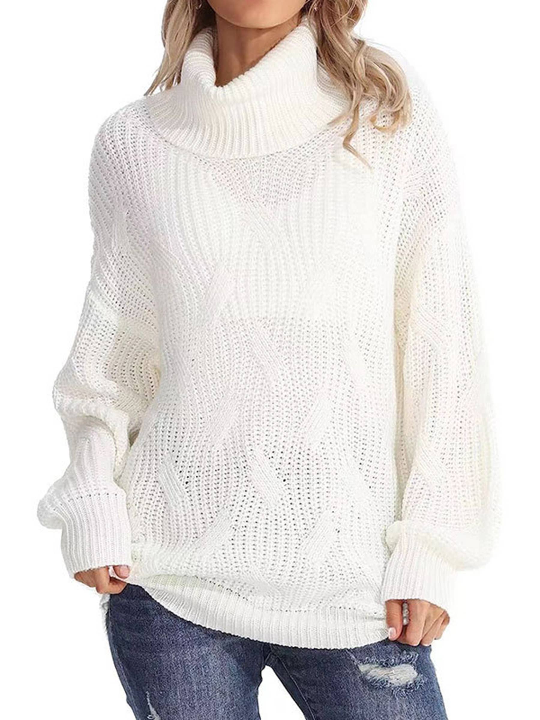 Wholesalesir - Wholesale Knit Sweater - Women's - Solid Color Pullover High Neck Knit Sweater3