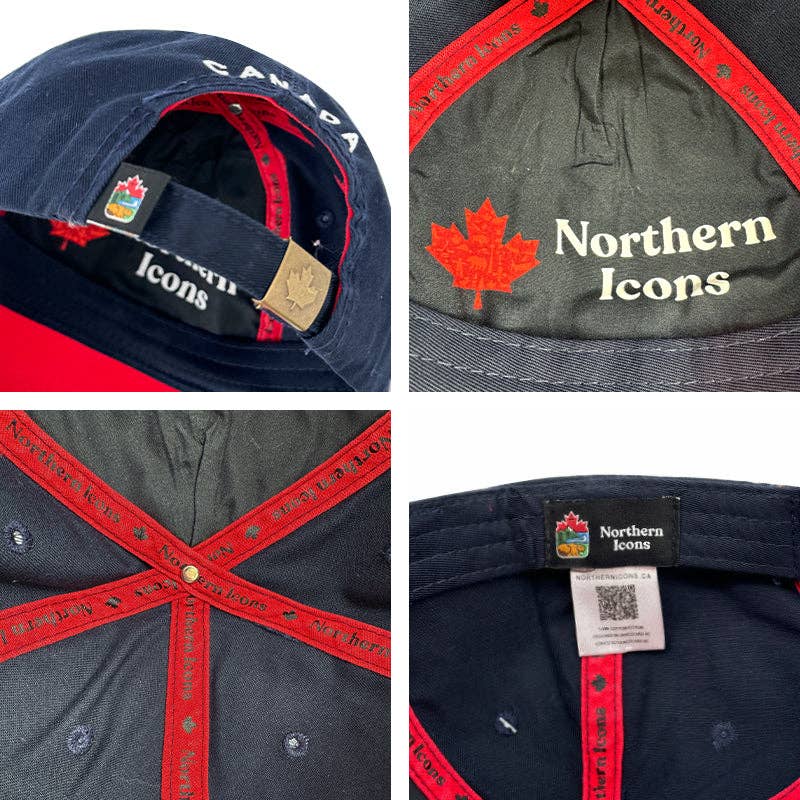 Northern Icons Canada – Großhandel Basecap – Unisex – Kanada Gemischte Stickabzeichen Kappe14
