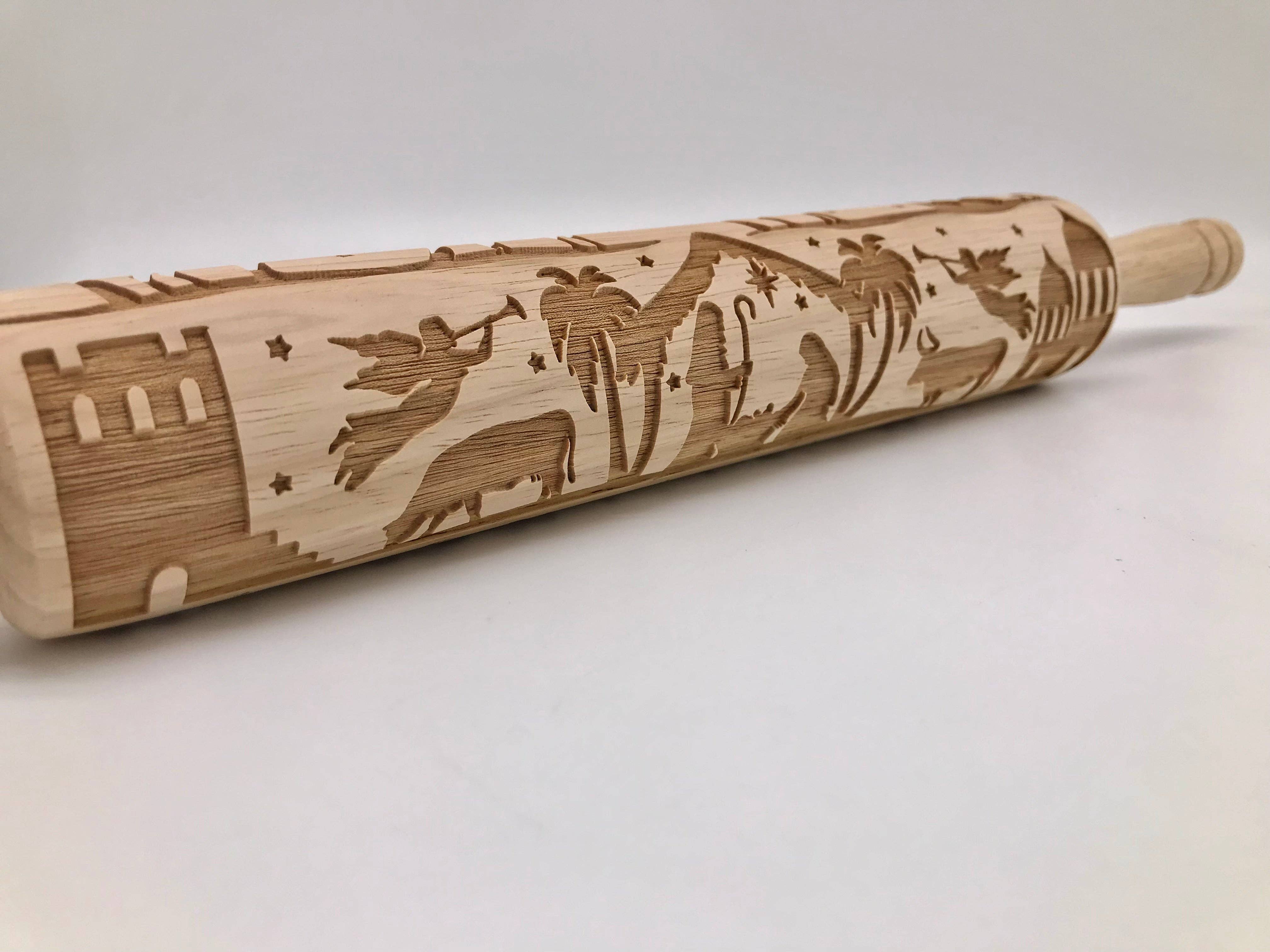Sweet Rolling Pins - Vendita all'ingrosso Mattarelli - Il Viaggio a Betlemme (Presepe)2