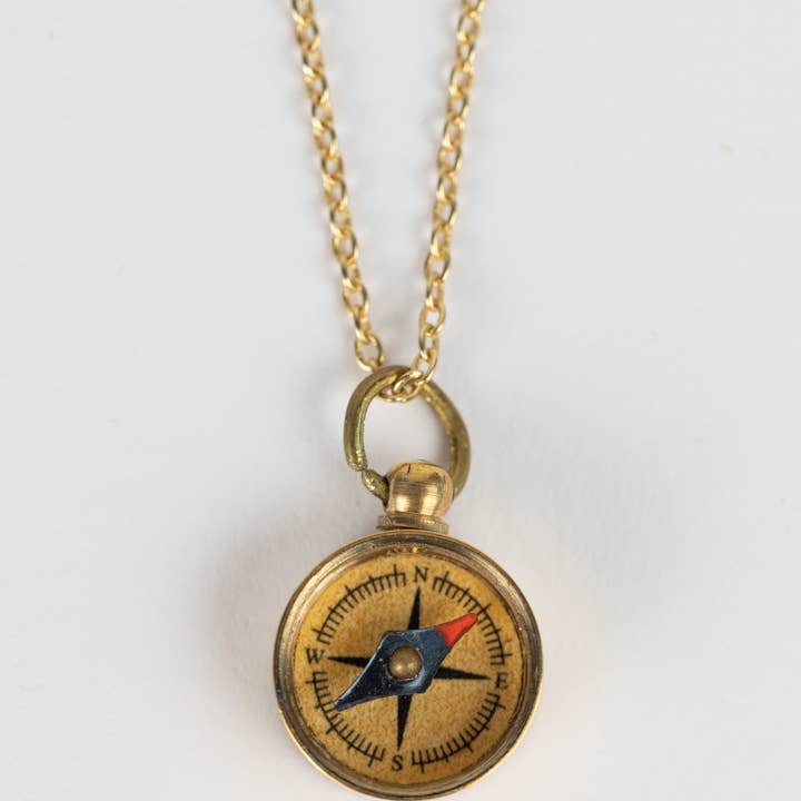 Ten Thousand Villages - Wholesale Pendant/Charm Necklace - Find Your Way Compass Necklace1