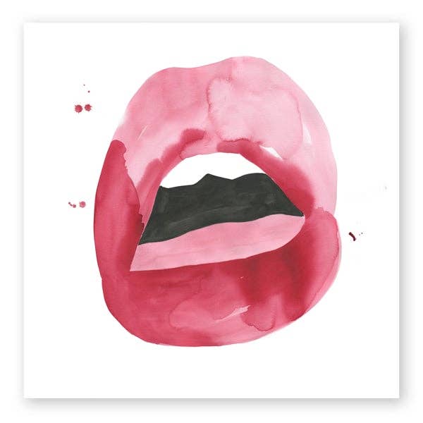 Cassandra Limited Edition Signed Lips Print for wholesale by The Aestate