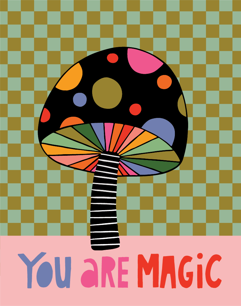 Julz Clementine - Wholesale Art Print - You Are Magic Art Print1