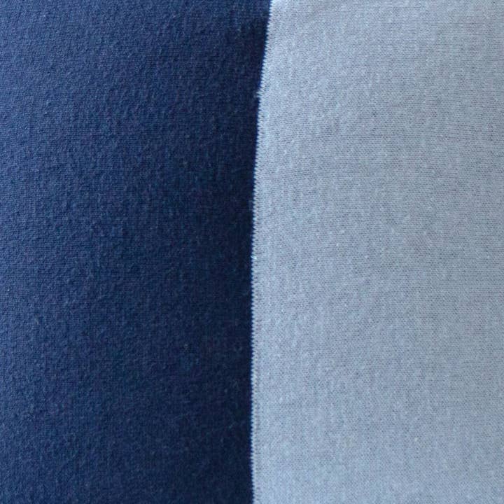 Tajik Home LLC - Wholesale Throw/Decorative Pillow - Dakota Two-Tone Knit Throw Pillow in Blue - Stylish & Modern