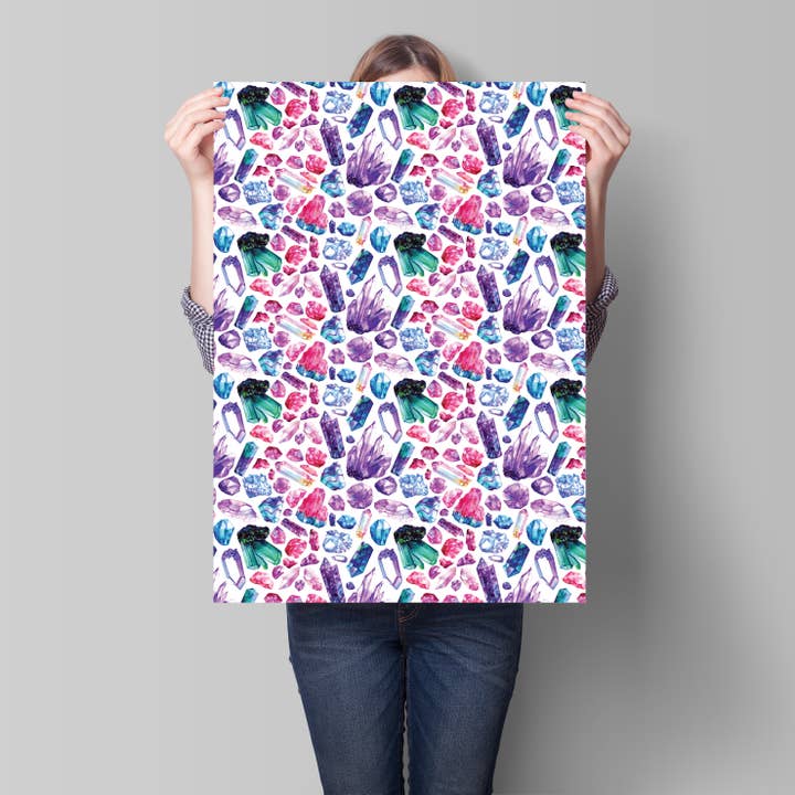 Stesha Wrapt - Venta al por mayor Sobre de papel de regalo - Papel de envolver New Age Crystals3