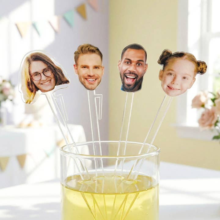 Agitateurs à boisson personnalisés pour cocktails et fêtes pour la vente par ShoVavas