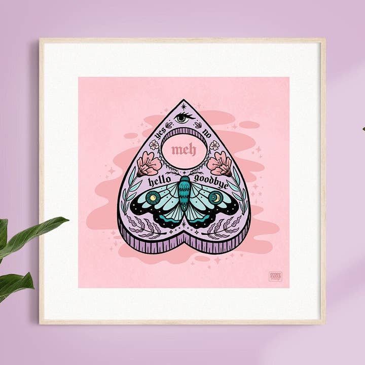 Ouija Board drucken für den Großhandel von Sending Love Studio