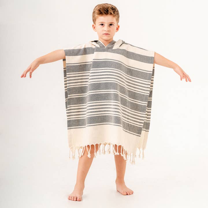 Kikoya - Wholesale Poncho Towel - Kids & Baby - Kid Hooded Poncho Surf Changing Swimming Beach Towel Toddler17