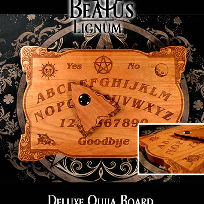 Ouija board made of cherry for wholesale by Beatus Lignum