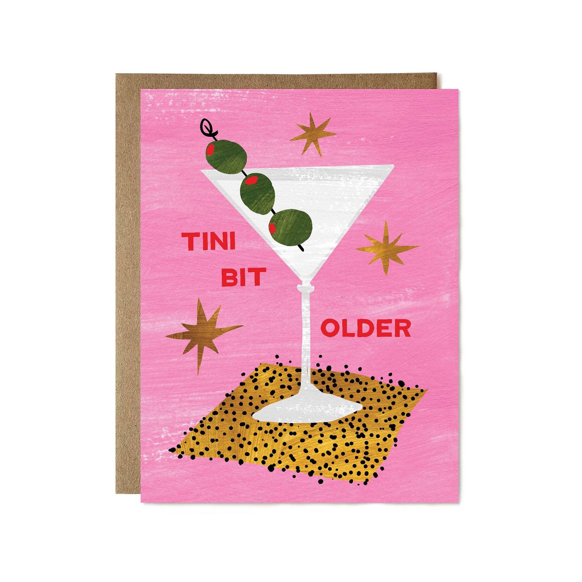 Ula Bloom - Wholesale Birthday Card - Tini Bit Older Card