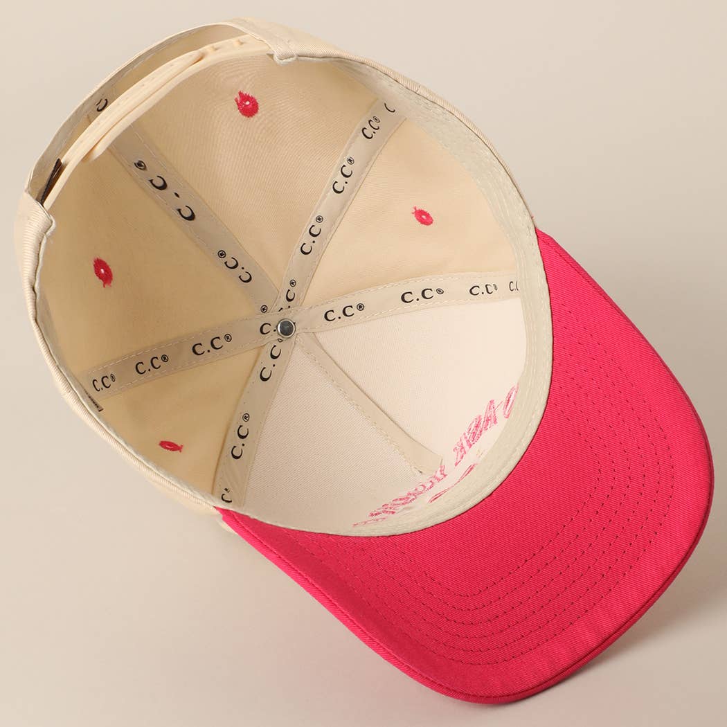 Fashion City - Wholesale Baseball Cap - Women's - GO ASK YOUR DAD Embroidery Two-Tone Trucker Hat13