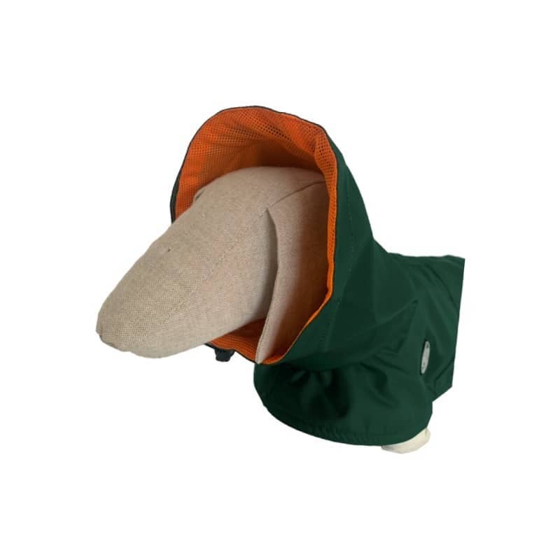 tQel dog trends - Wholesale Pet Raincoat - Dog - Tintin Air Green Raincoat1