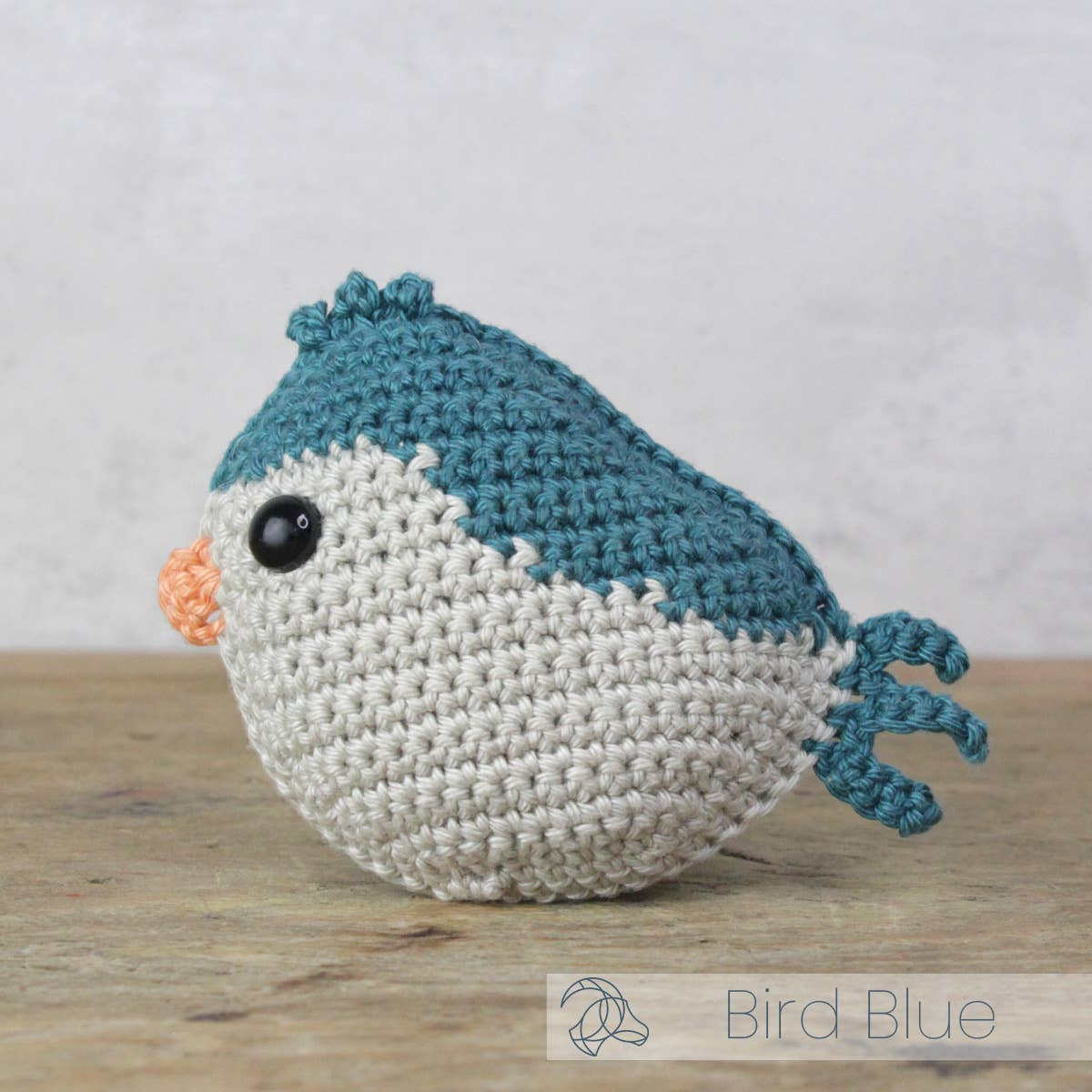 Hardicraft - Vendita all'ingrosso Attrezzi per lavoro a maglia/uncinetto - Kit fai-da-te per uncinetto - Uccellino blu5