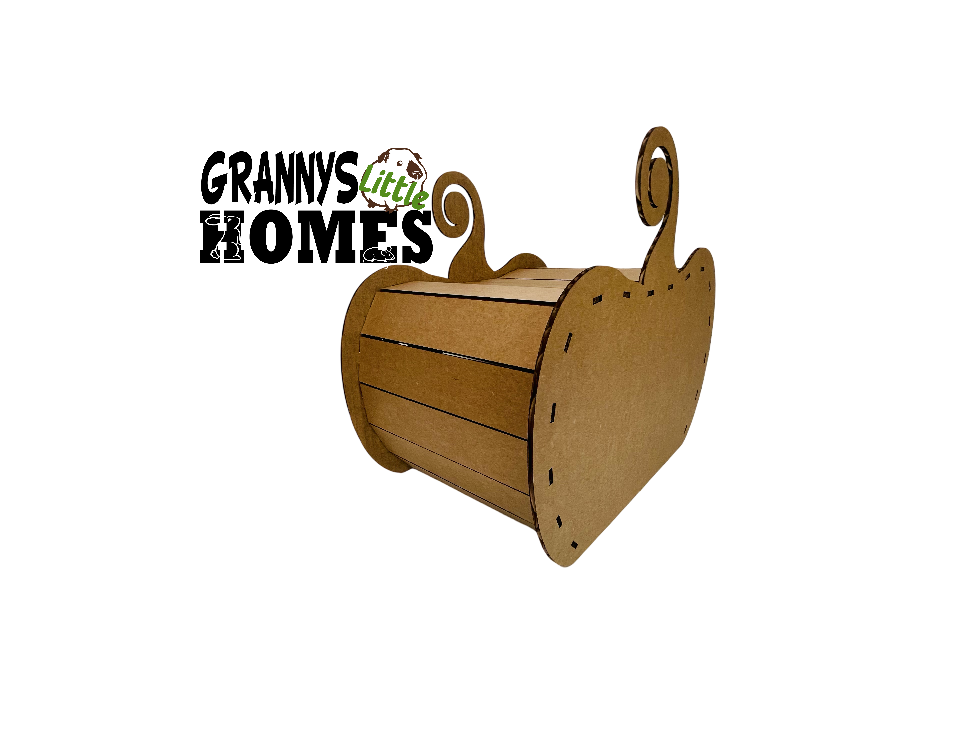 Grannys Little Homes - Wholesale Pet Cave - Cat/Dog - Cardboard Pumpkin Hidey3