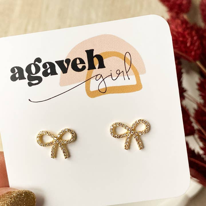 Agaveh girl - Wholesale Stud/Post Earrings - Juliet2