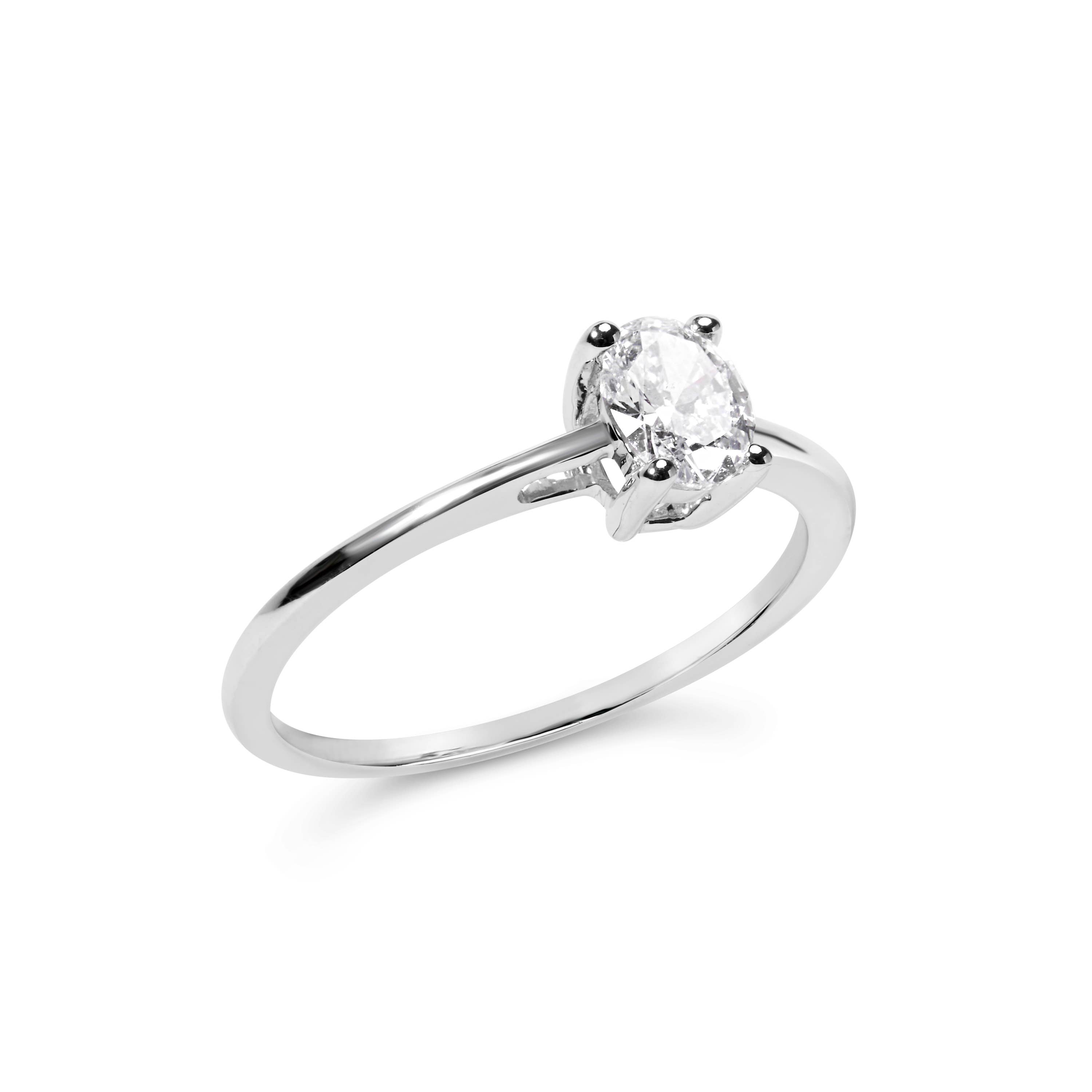 Infinite Jewels - Wholesale Engagement Ring - 14K Gold 1/2cttw Lab Grown Diamond Solitaire Engagement Ring2