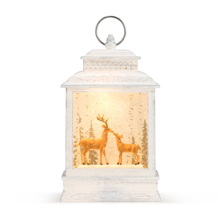 Lit Musical Deer Lantern for wholesale by DEMDACO